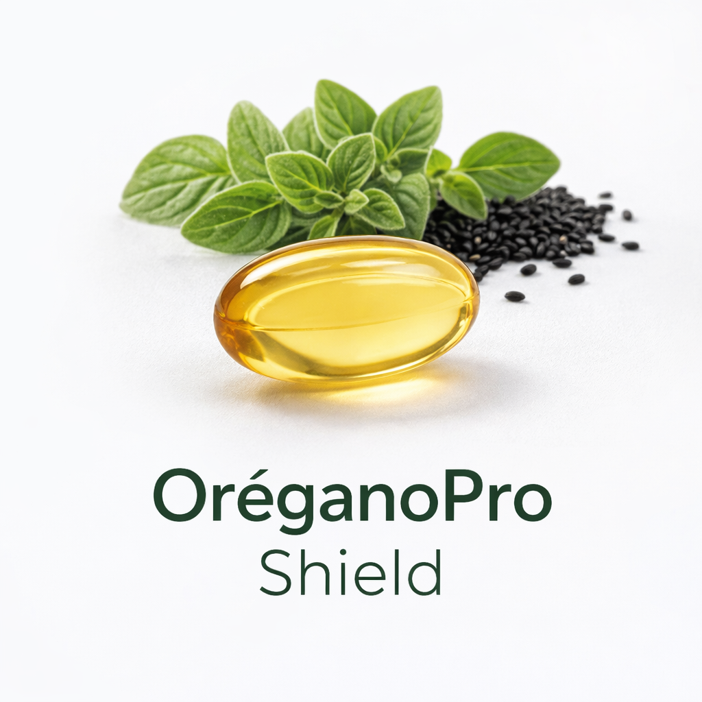 OréganoPro Shield - Defensa Natural en Cápsula